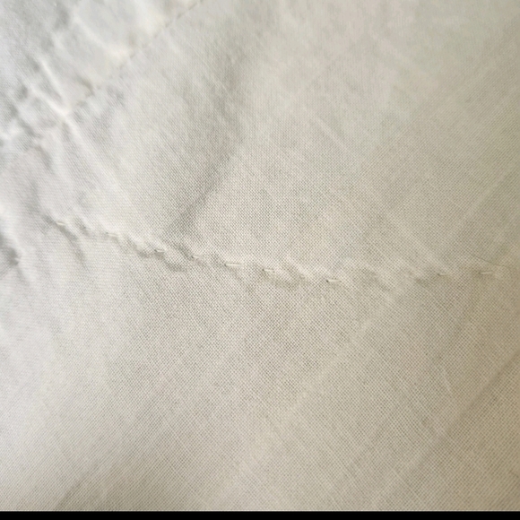 HANDMADE Dahlia Medallion Quilt Full Queen Patchwork Hand Quilted 80 x 94 FLAWS - Picture 3 of 8